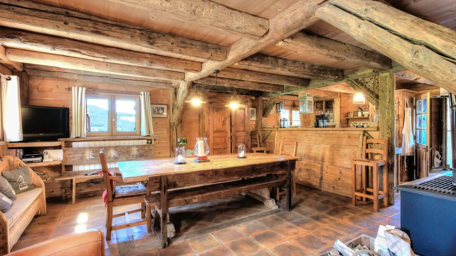 Chalet Savoyard, 4 Chambres, Sauna Et Jacuzzi A St-Gervais - Fr-1-663-42 Сен-Жерве-Ле-Бэн Франция